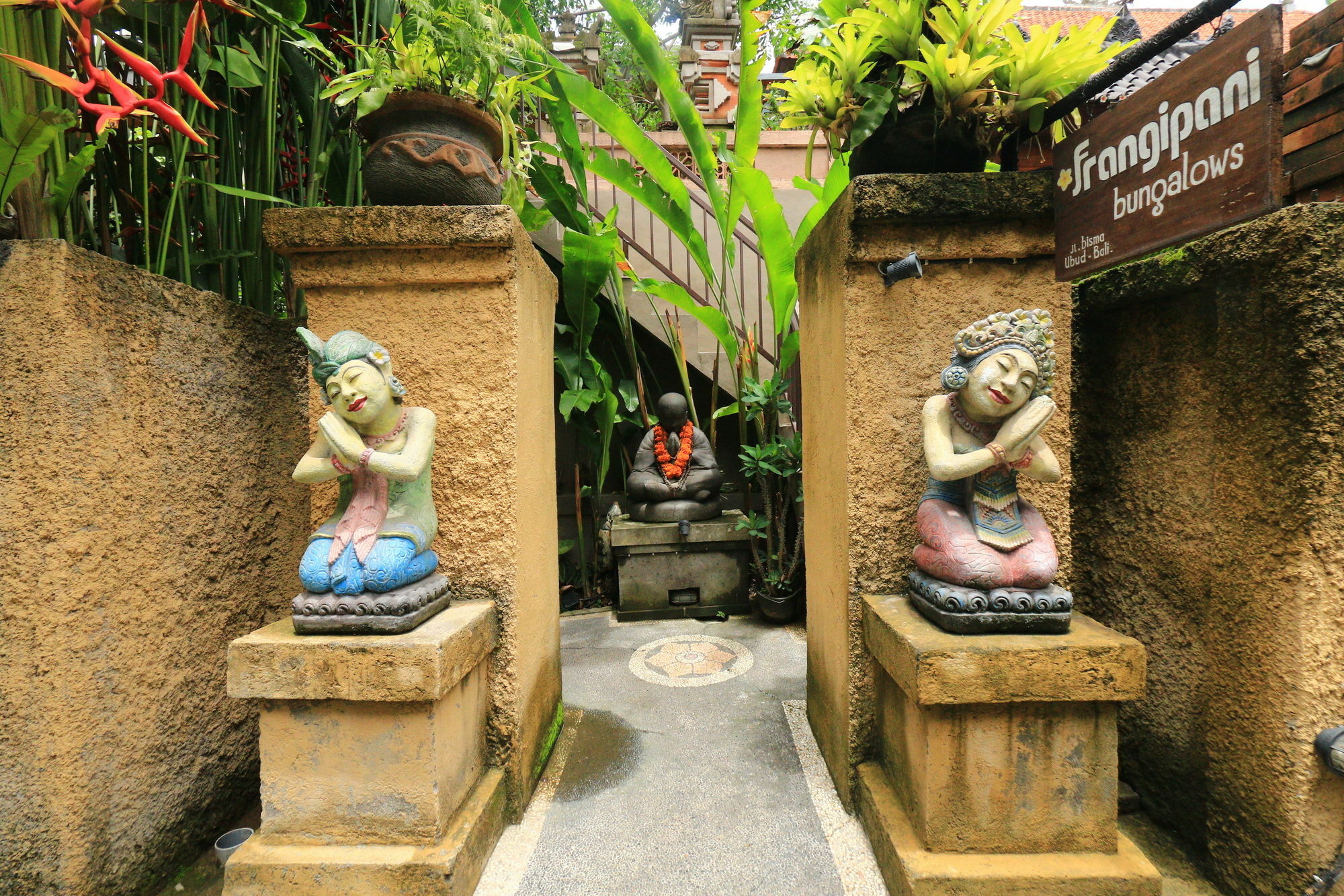 Frangipani Bungalow Ubud Eksteriør bilde