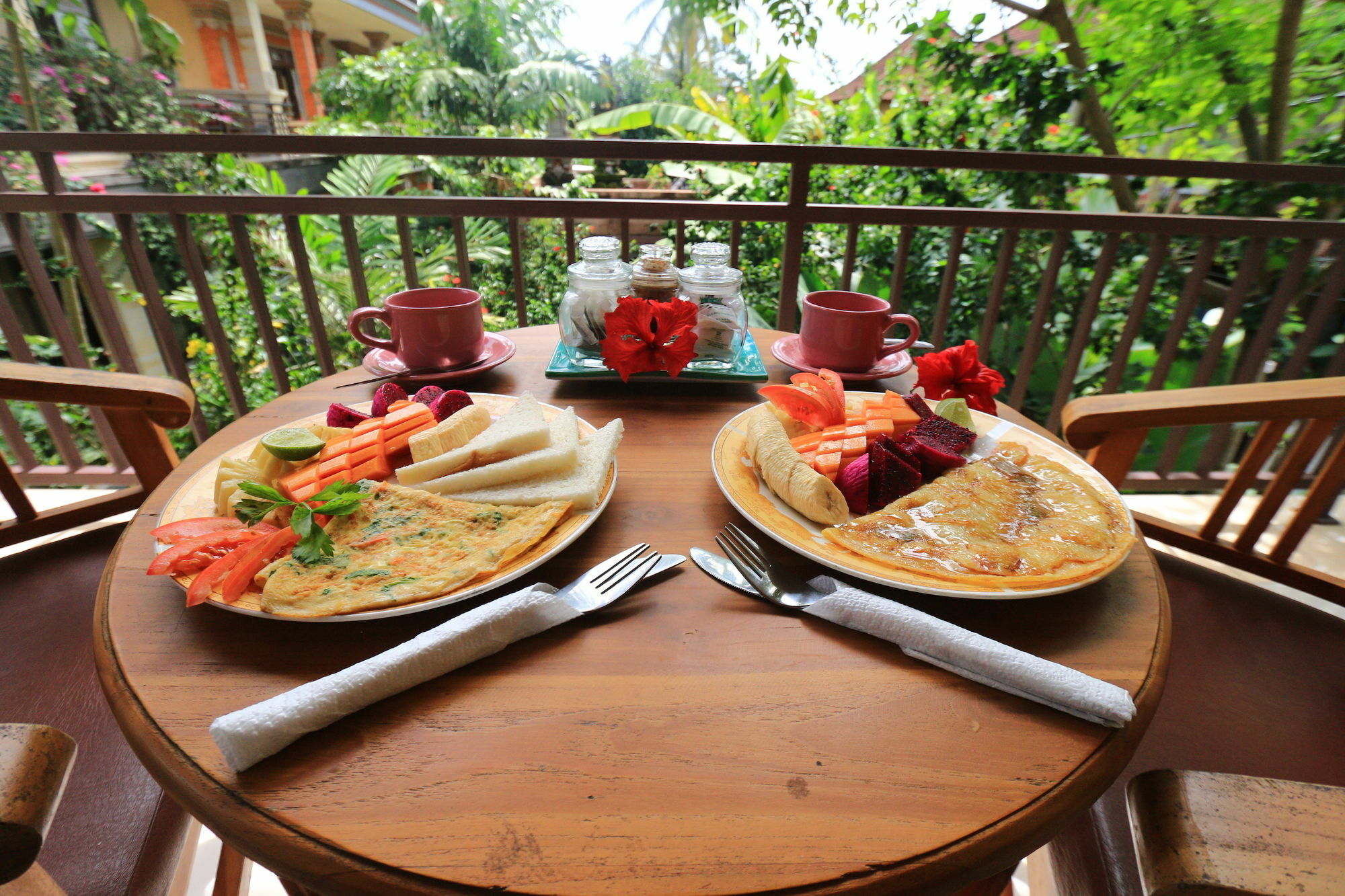 Frangipani Bungalow Ubud Eksteriør bilde