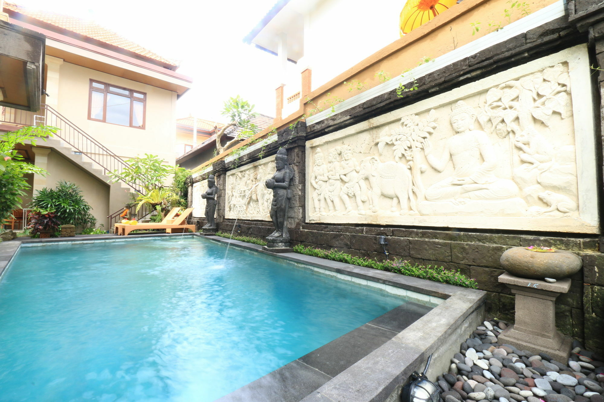 Frangipani Bungalow Ubud Eksteriør bilde