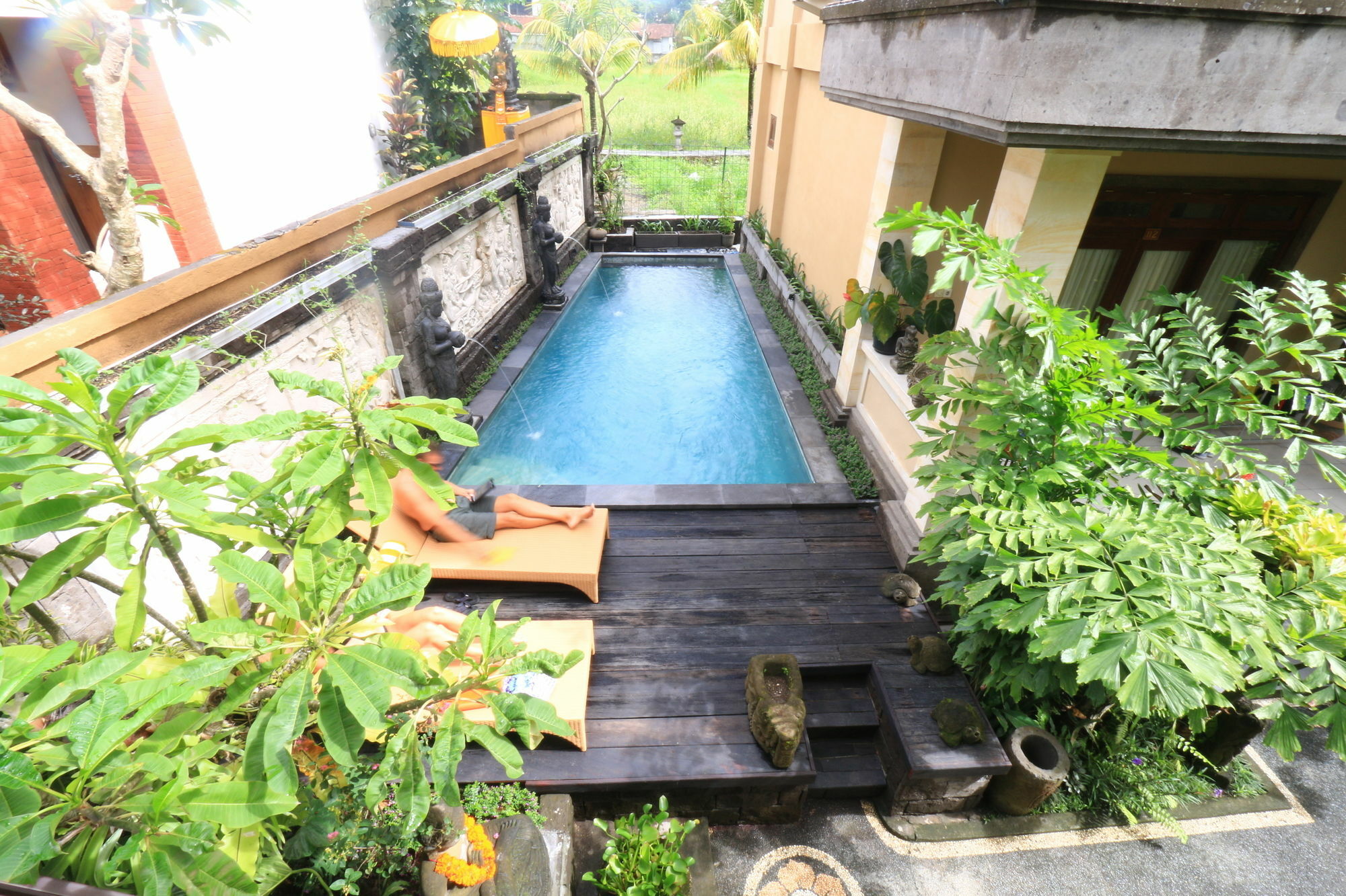 Frangipani Bungalow Ubud Eksteriør bilde